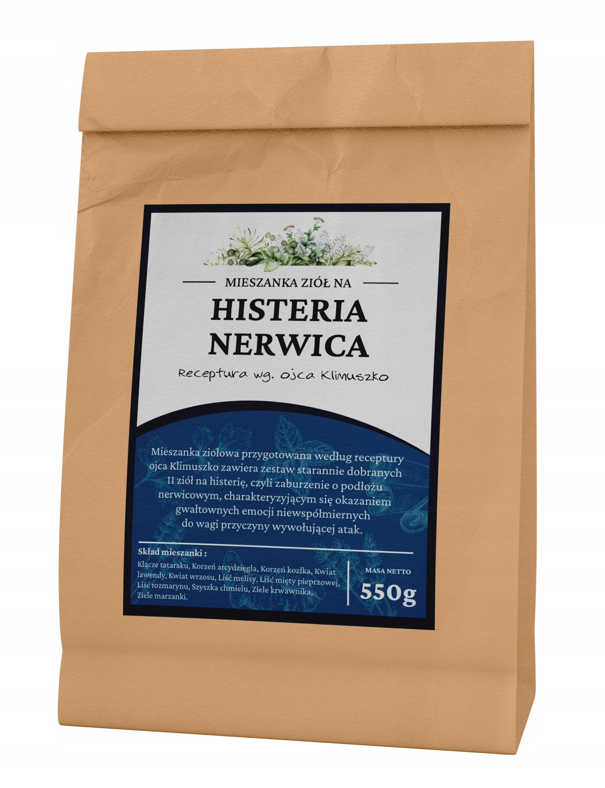

Nerwica Lęki czyli 11 ziół klimuszki na histerię