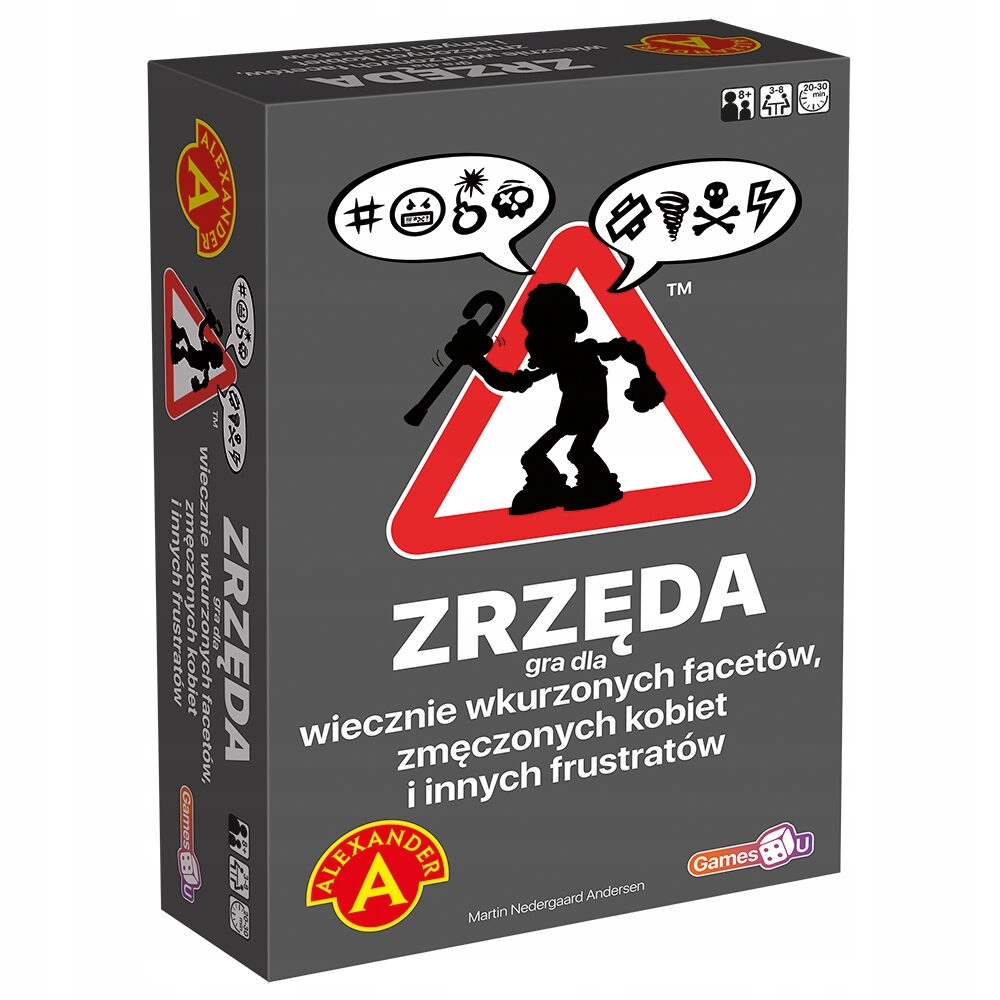 Alexander Zrzęda gra planszowa dla wiecznie wkurzonych