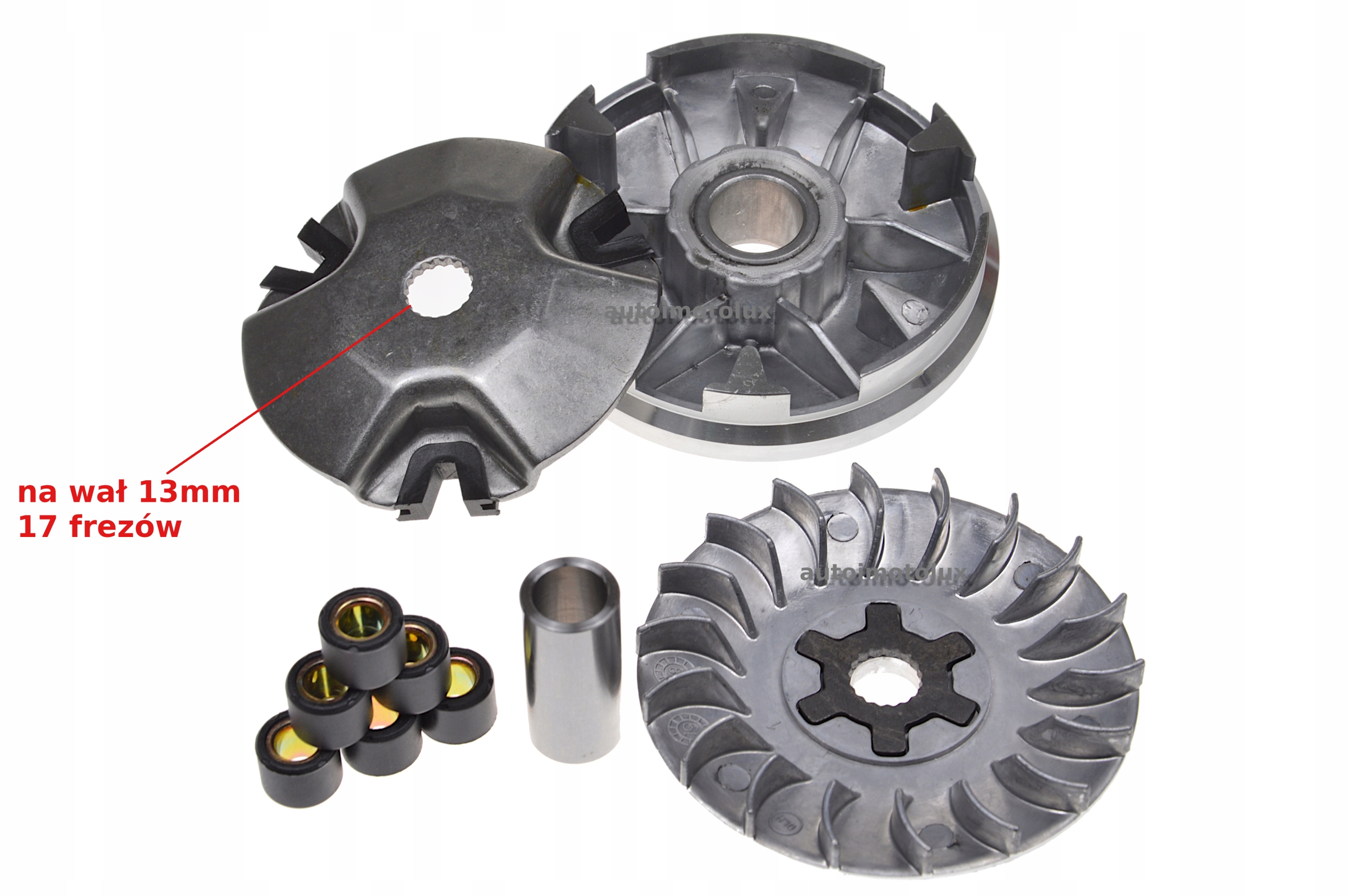 WARIATOR KPL. SKUTER 2T NA WAŁ 13MM ROMET BARTON Producent Acme