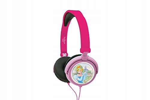Lexibook Disney Princess Rapunzel Stereo Headphone, Kids Safe, Foldable And