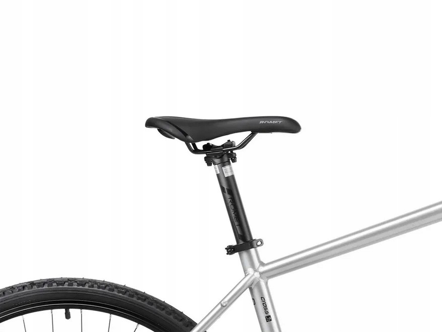 ROWER crossowy Romet ORKAN 4M rama 18 koła 28 srebrno-czarny hydraulika Rozmiar koła (