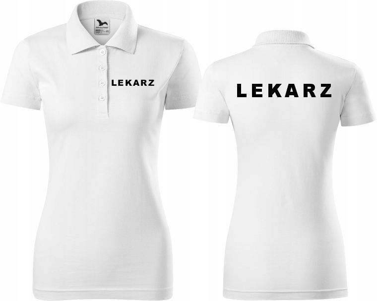 

Damska Koszulka Polo Lekarz Bawełna Jakość