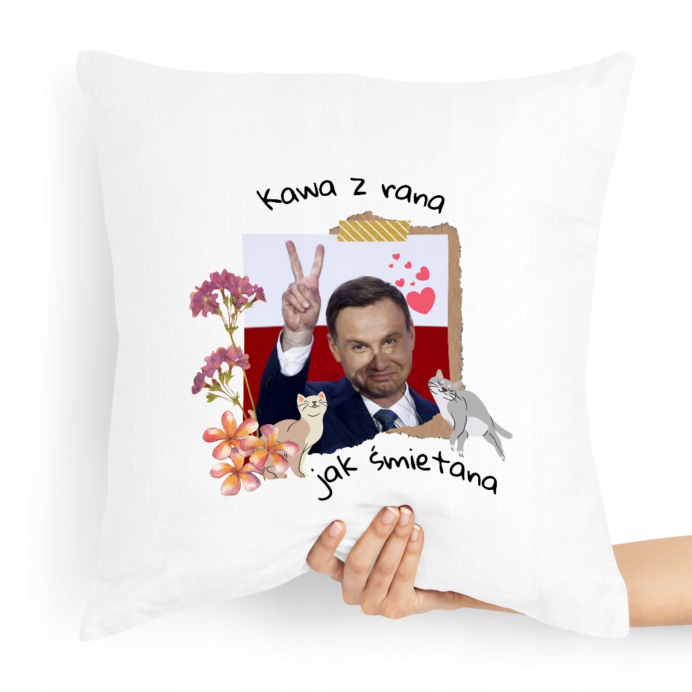 

Poduszka Politycy Andrzej Duda Prezydent