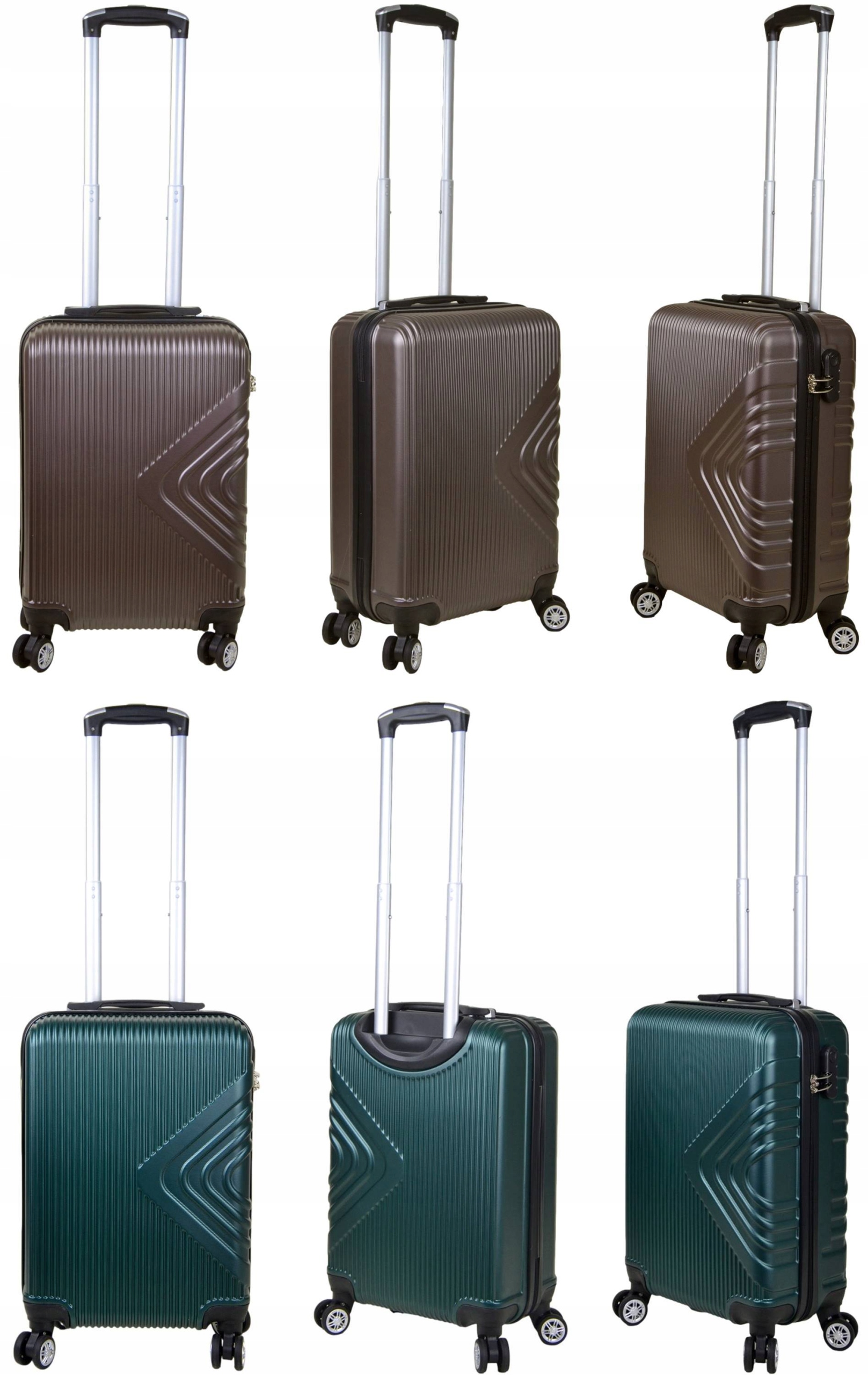 WALIZKA PODRÓŻNA KABINOWA ABS SUNBAG - MODEL 8082 - 12076658828