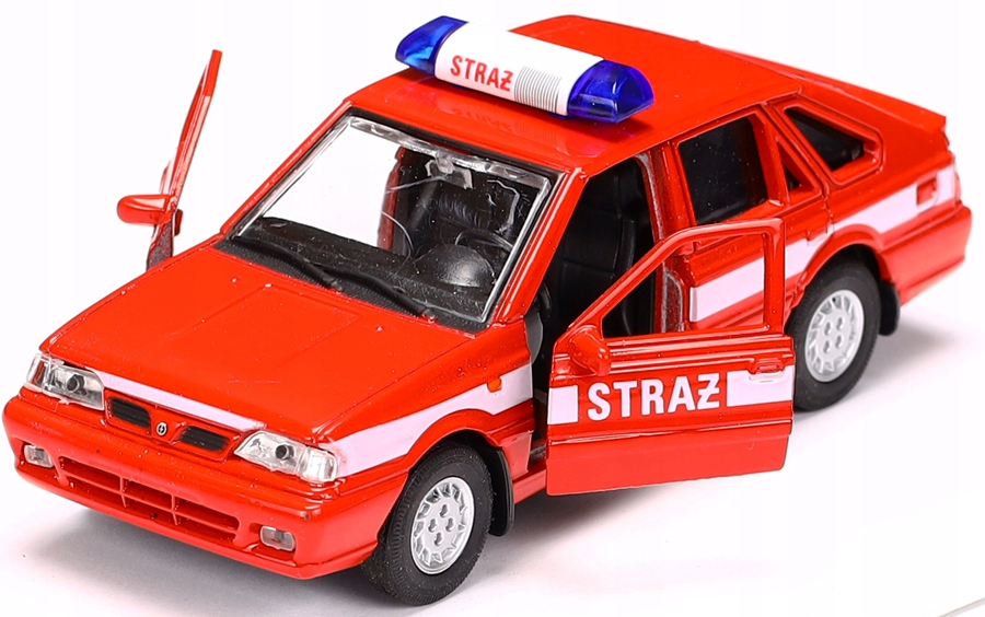 WELLY AUTO POLONEZ CARO PLUS STRAŻ POŻARNA METAL