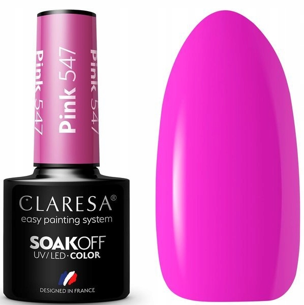 

Claresa Lakier Hybrydowy Pink 547