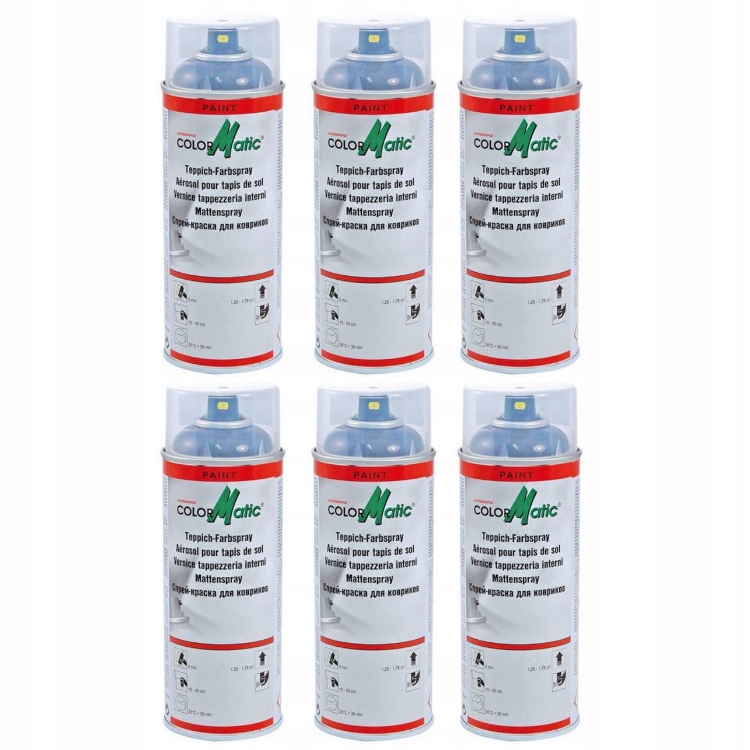 

Motip Spray Do Dywaników Wykładzin Czarny 6x400ML