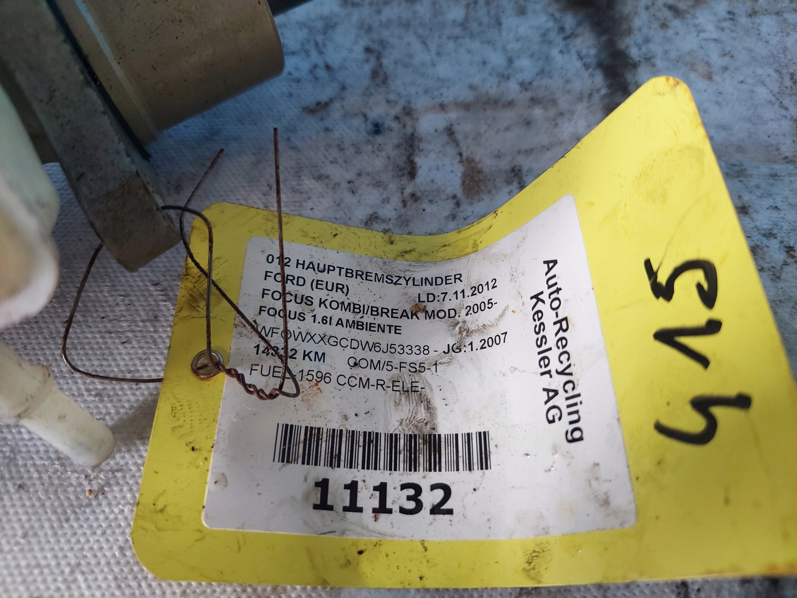 servo bubanj FOCUS MK II 1.6 B 131W6