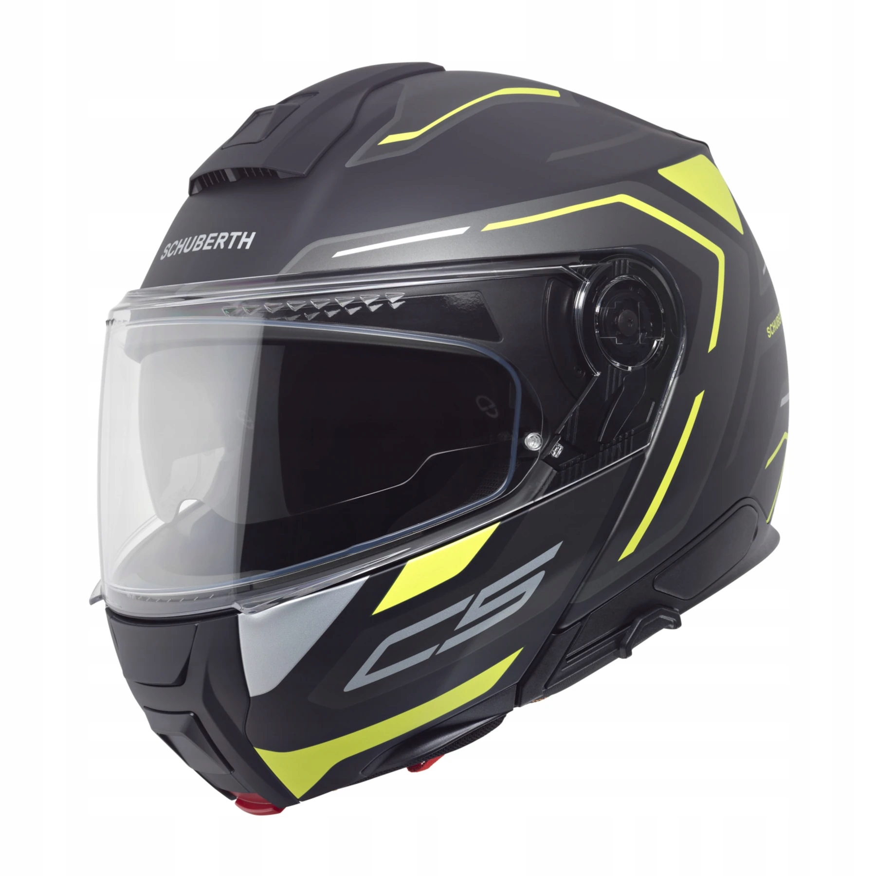 Motocyklová Prilba Schuberth C5 Omega Yellow Matná, veľkosť S