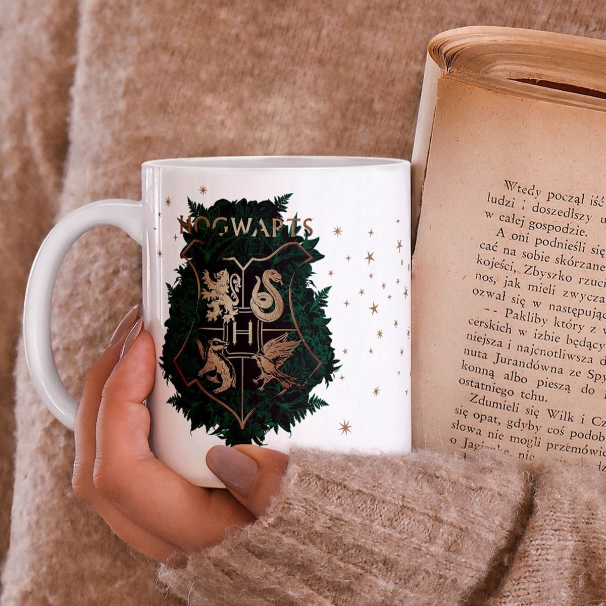 Harry Potter Złoty Herb - kubek z nadrukiem 330 ml Pojemność 330 ml