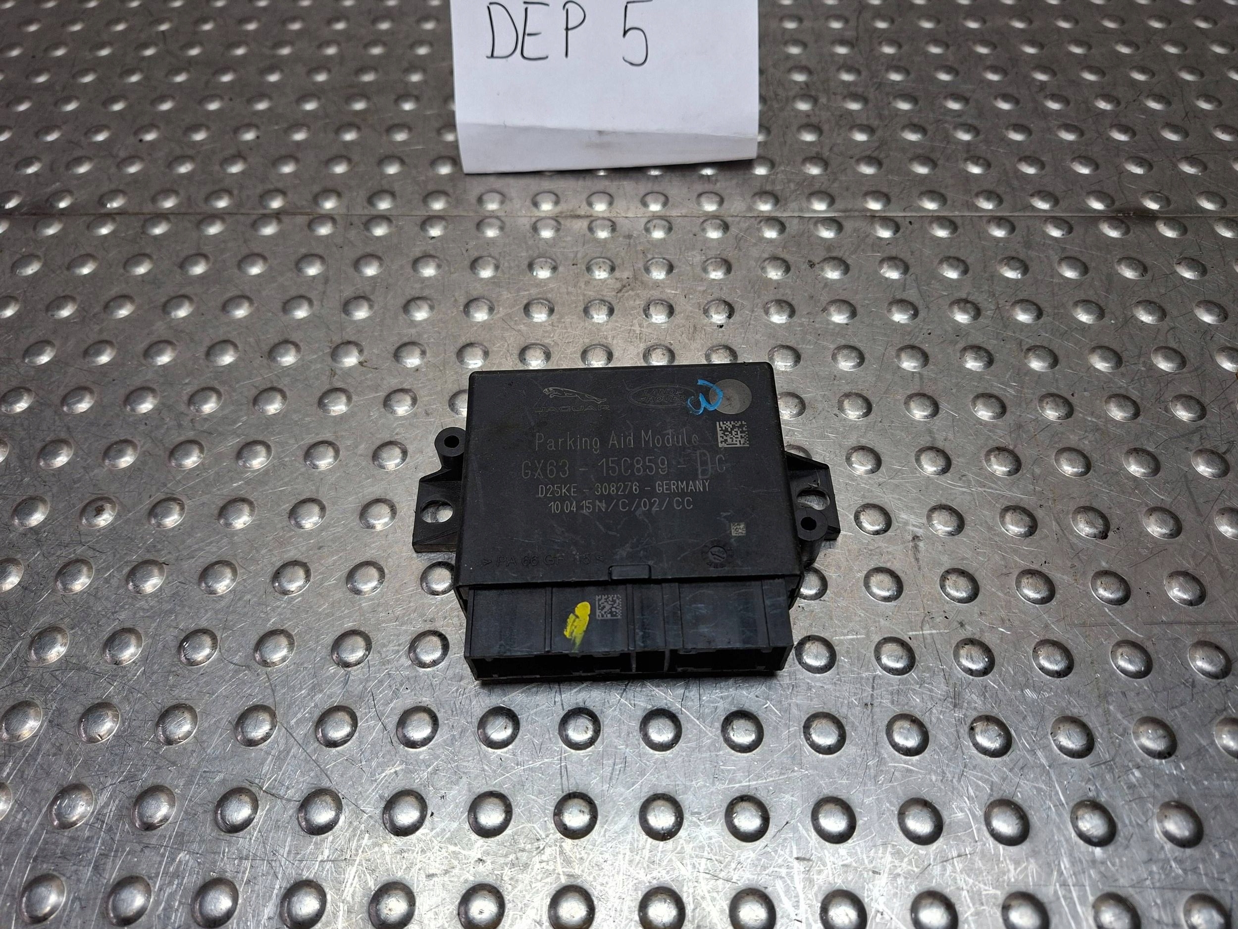 modulo CZUJNIKOW parcheggio PDC JAGUAR XF X260 GX63-15C859-DC