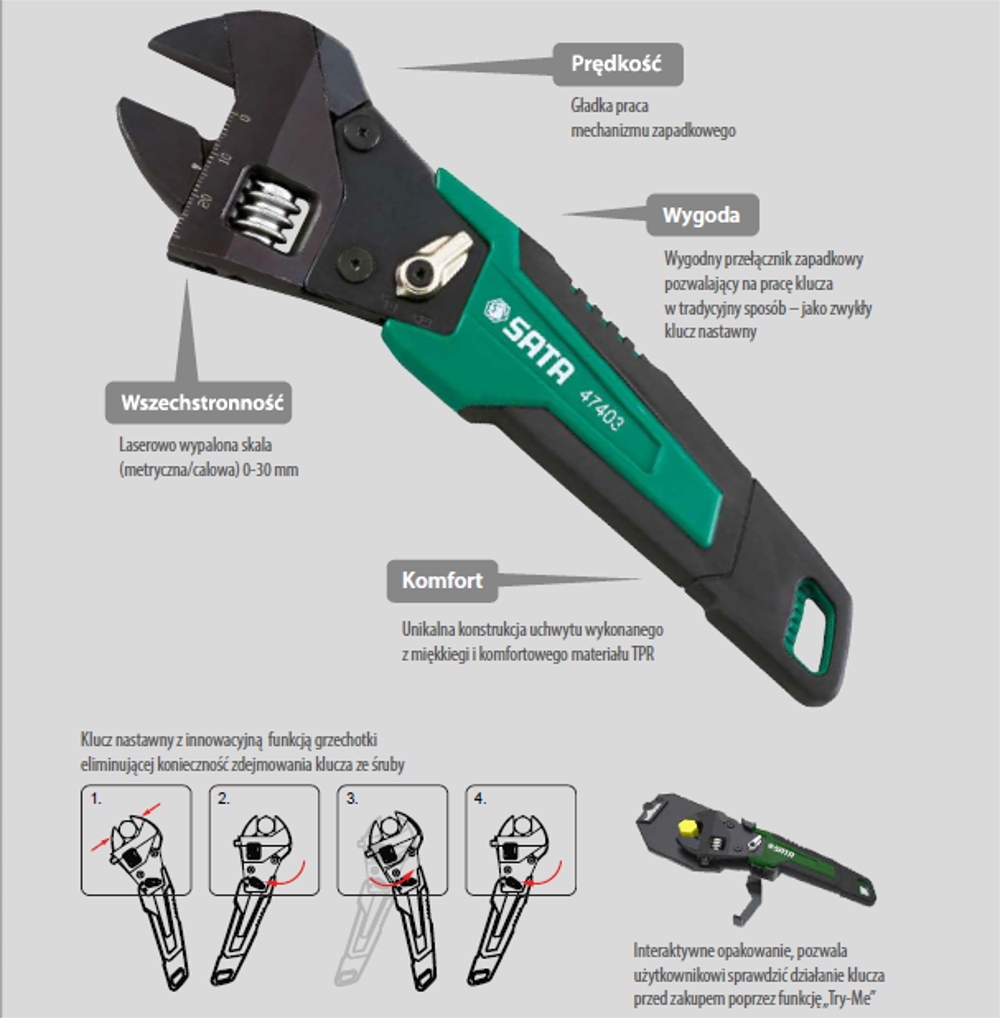 РАЗВОДНОЙ КЛЮЧ С ХРАПОВЫМ МЕХАНИЗМОМ ГИДРАВЛИЧЕСКИЙ АНГЛИЙСКИЙ