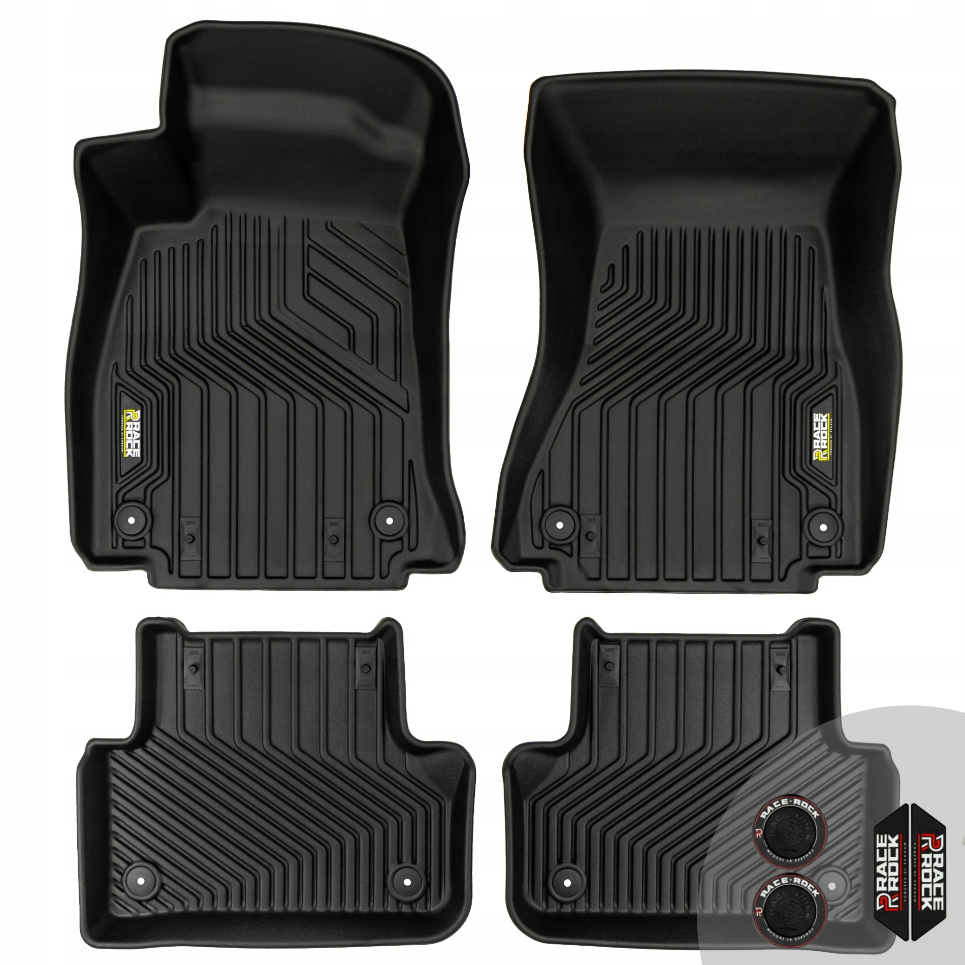 Frogum Race Rock Koberce do auta pre Audi A4 B9/A5 Sportback F5 15-2024