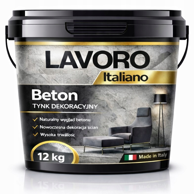 Architektonický Beton Talianska Dekoratívna Omietka 17 m2 Lavoro Italiano