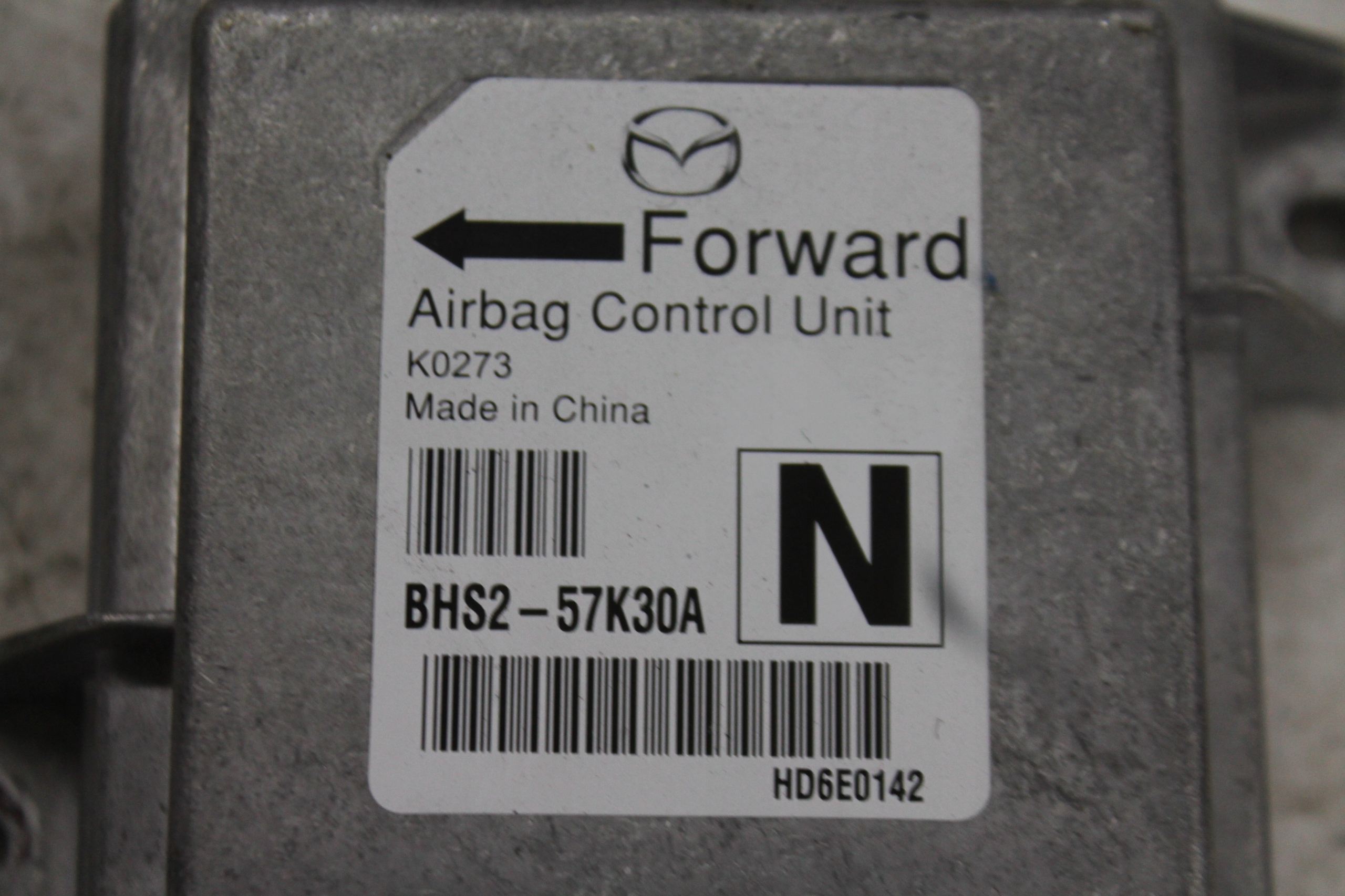 module SENSOR airbag BHS2-57K30A MAZDA 3 III BM 13-18