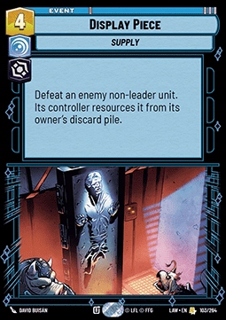 Karta Display Piece LAW #103