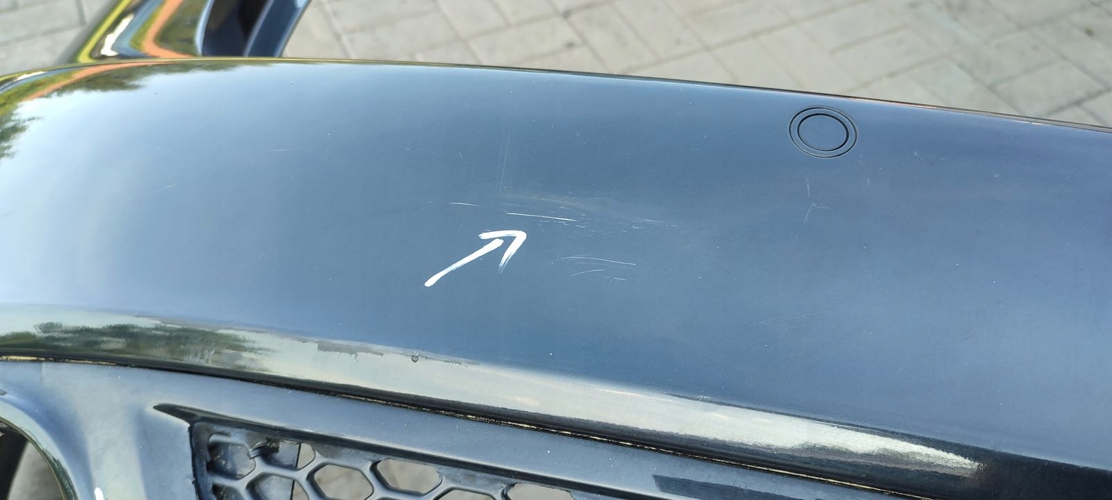 bumper rear part rear Audi A6 C6 kombi s-line