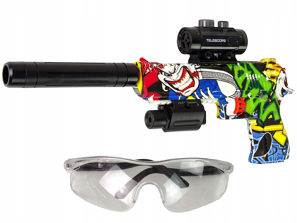 Elektryczny Laserowy Pistolet Na Bomby Kulki Wodne Seria Pistolet