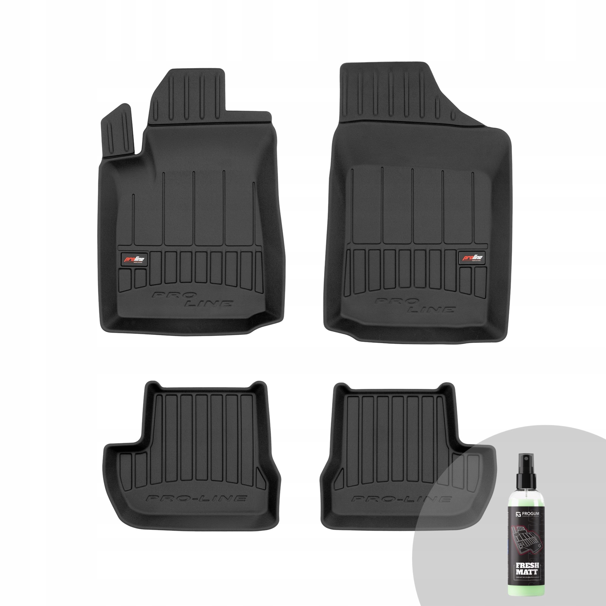 Frogum 3D koberčeky do auta pre Citroenën C2 2003-09