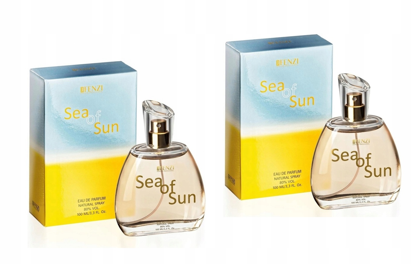 Jfenzi Sea of Sun 2x100 ml eau da parfum Set