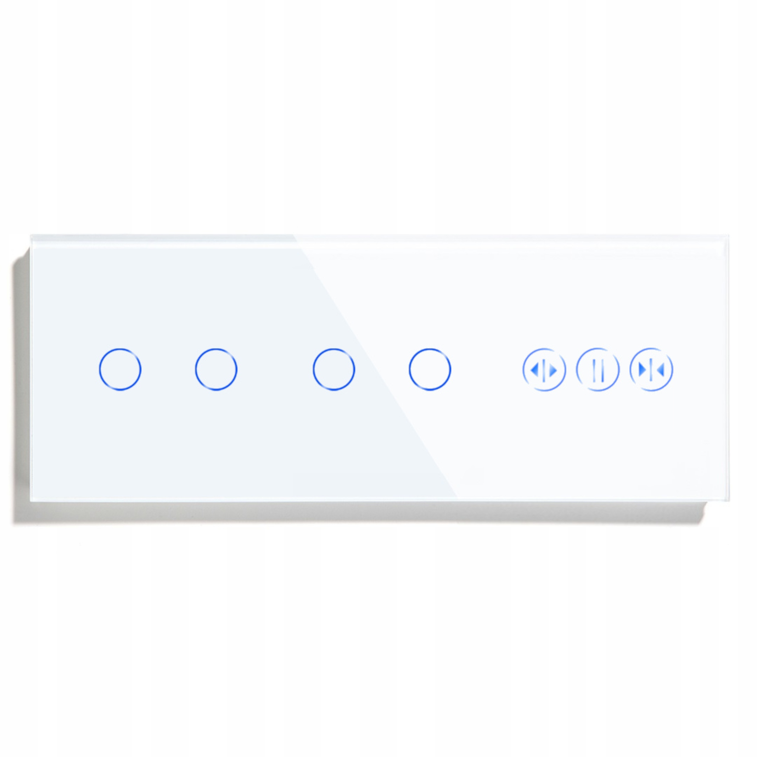 2x Dvojitý Dotykový Vypínač Svetla Ovládač Roliet Wifi Tuya