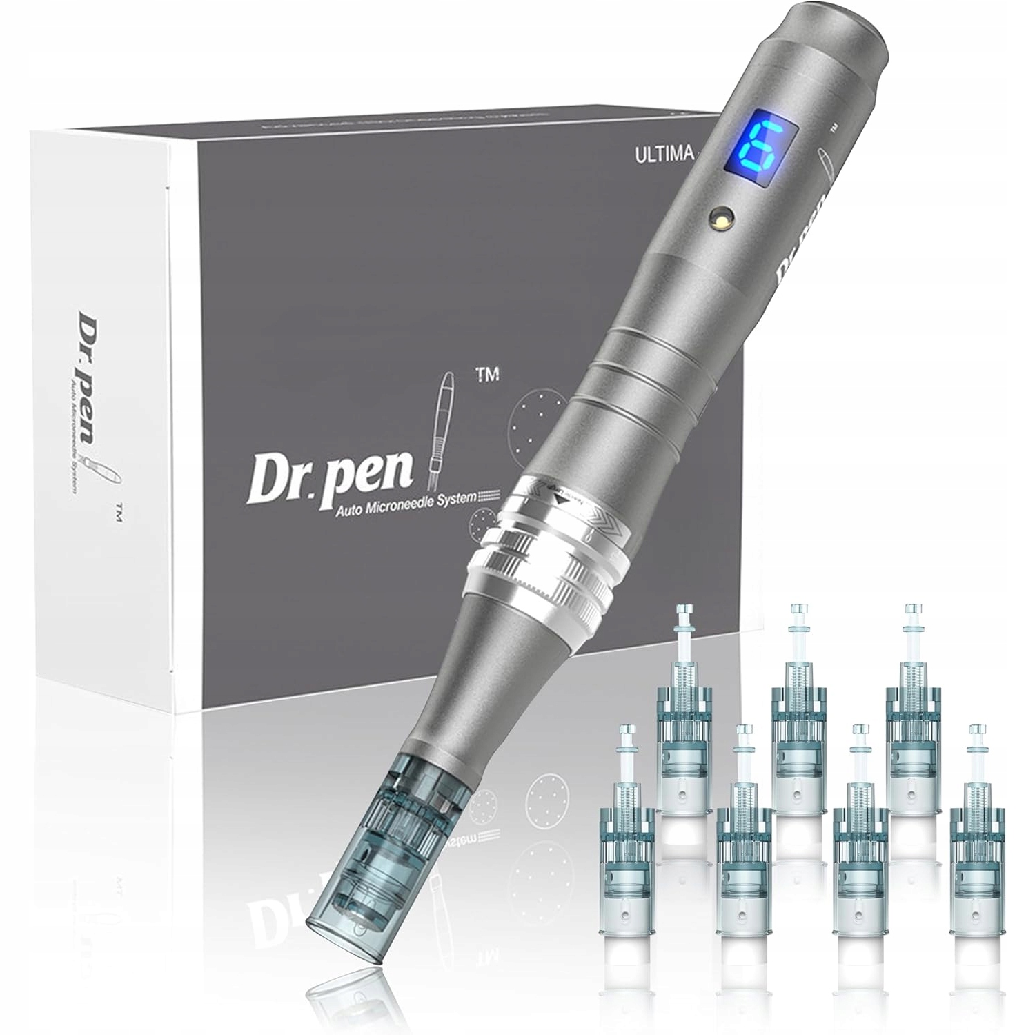 12 Bezdrátových kartuší Dermapen pro mezoterapii