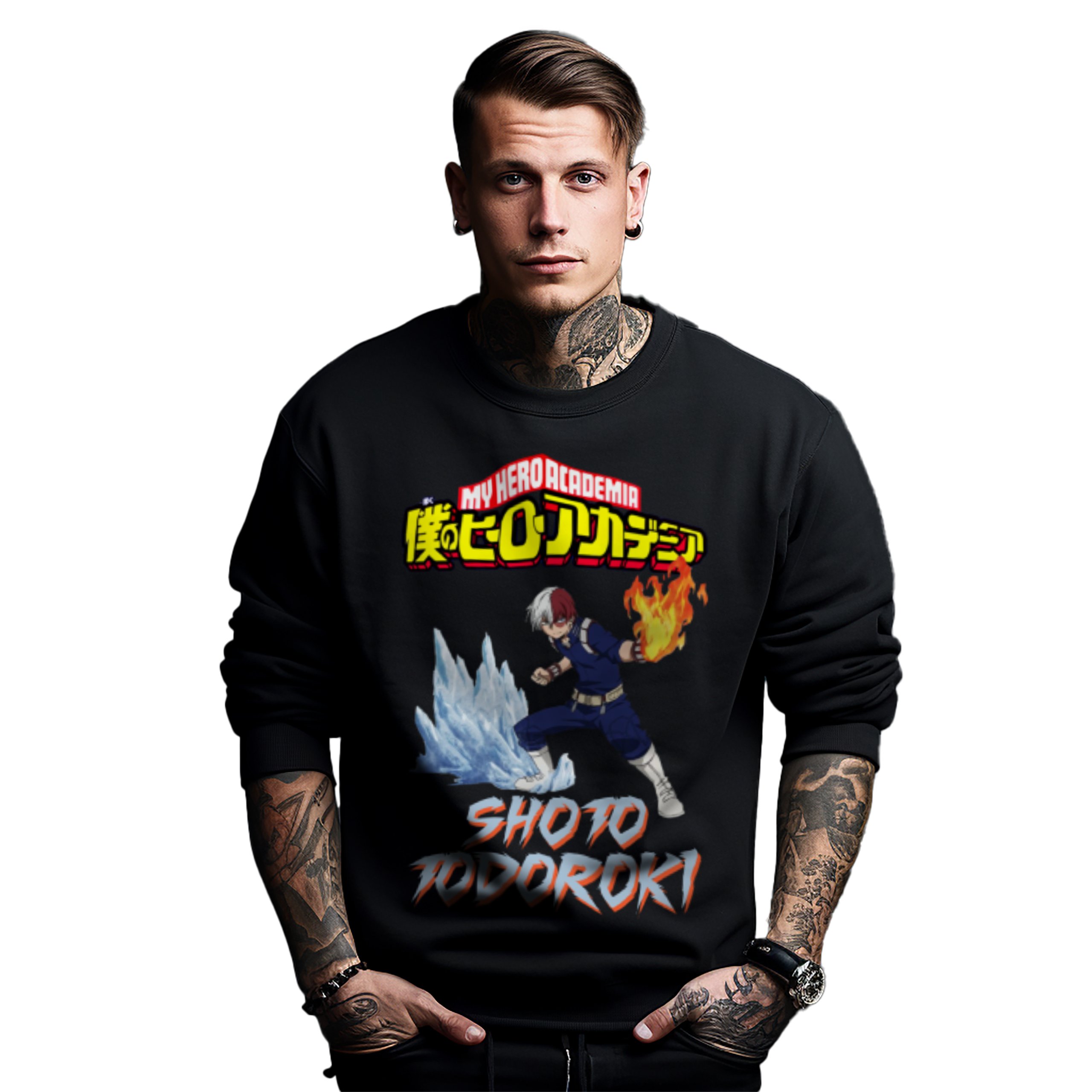 Mikina s potiskem Anime My Hero Academia