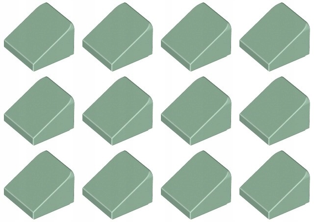 

Lego 54200 Skos 1x1 sand green (3g) 12 szt.