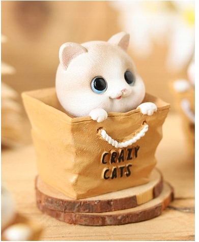 Kotek Z KIWAJĄCĄ GŁOWĄ OZDOBA SAMOCHODU EAN (GTIN) 6900166322326