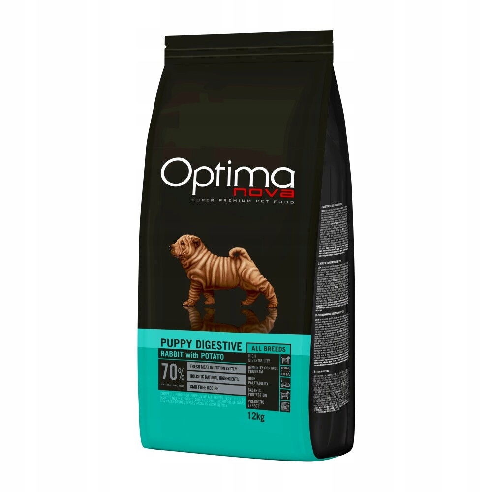 Sucha Karma Dla Szczeniaka Alergika Optimanova Puppy Rabbit 12KG