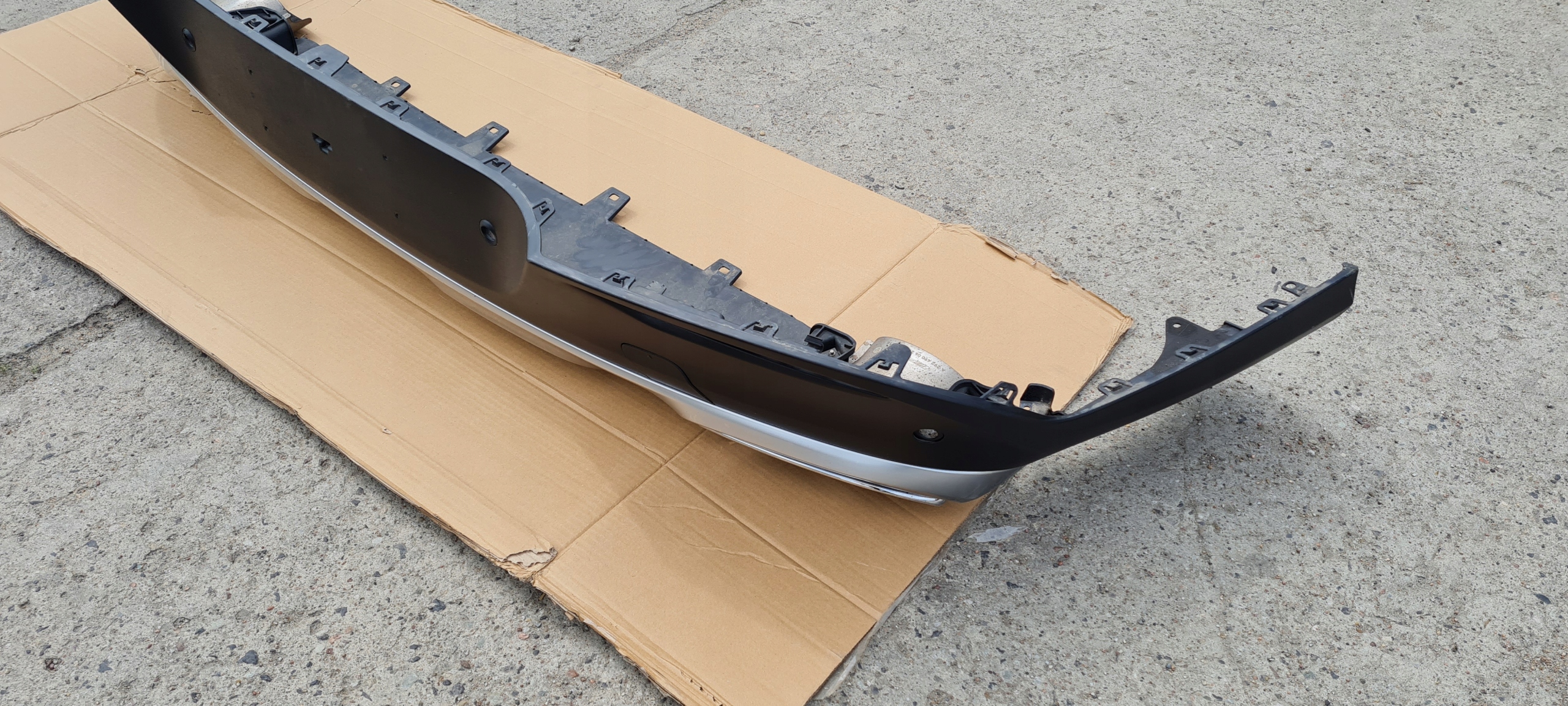 MERCEDES GLE COUPE 43 AMG A292 BUMPER REAR PART CHROM