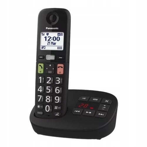 J6775 Panasonic KX-TGU130EXB bezdrátový stolní telefon