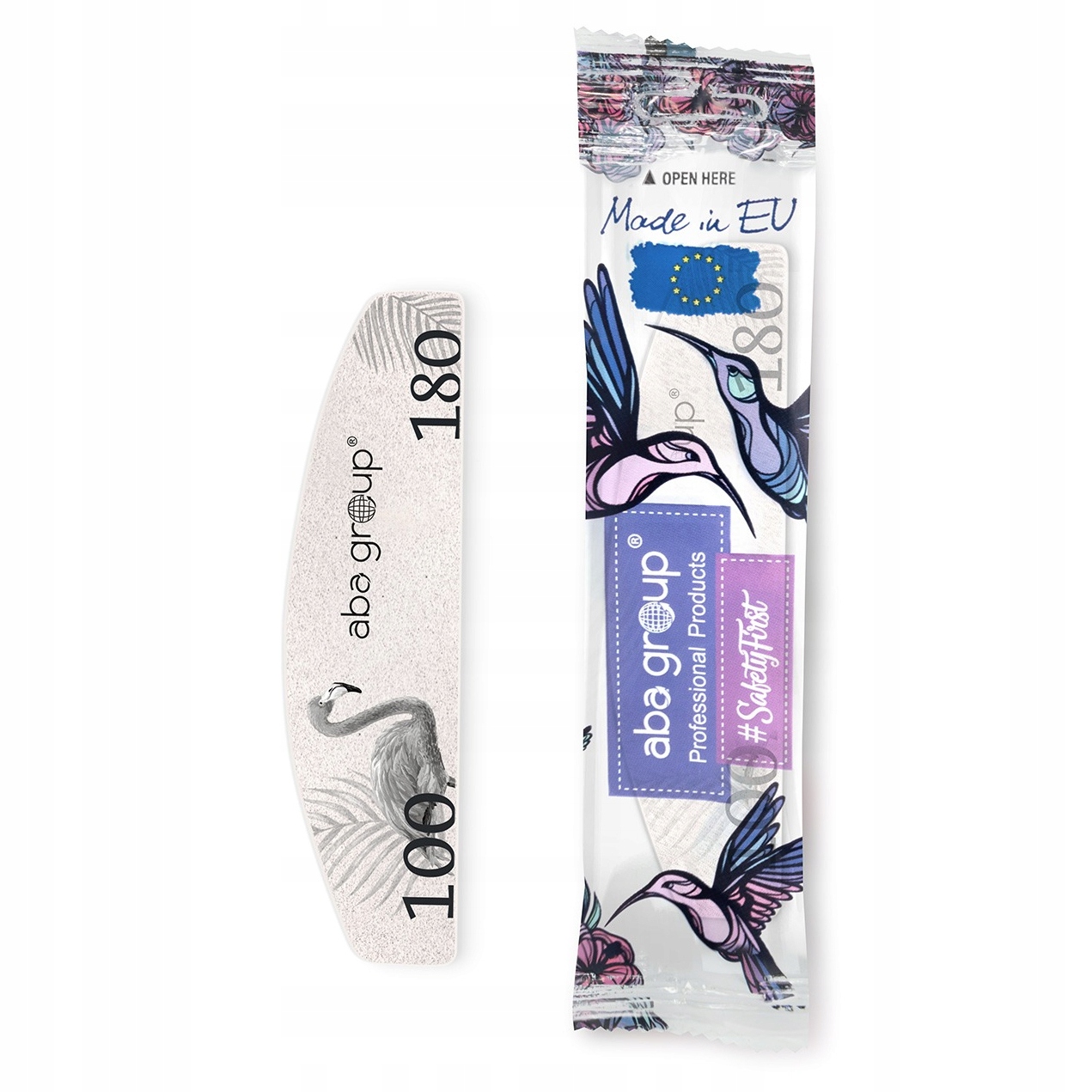 Pilnik do Paznokci Mini 100/180 Slim Folia 100szt Marka Aba group