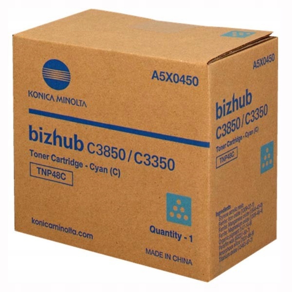 Toner TNP-48C Azurový pro Konica Minolta C3350 C3850 Develop ineo +3350 +3850