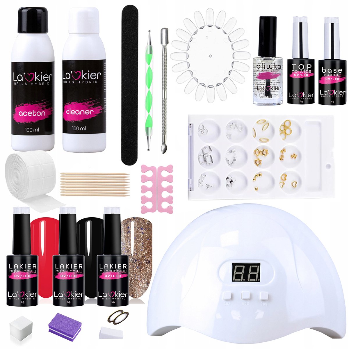 Na PREZENT zestaw do hybryd i lakiery La'kier