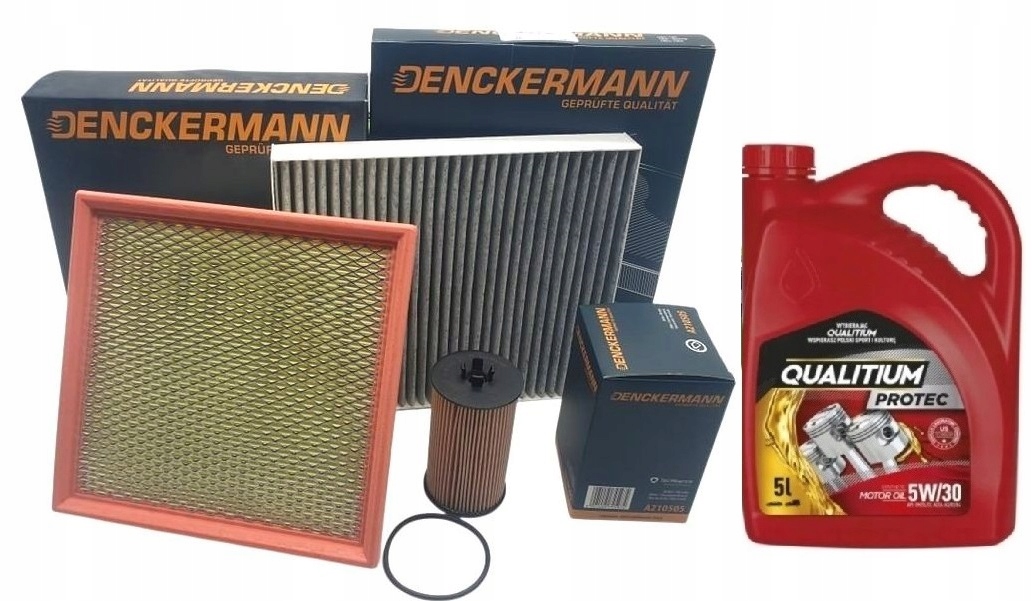 

5L Olej 5W30 Zestaw Filtrów Opel Meriva B 1.4 1.4T