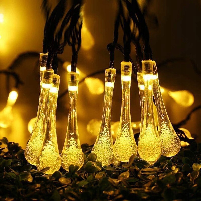 Girlanda lampa solarna wisząca 20x ŁEZKI LED sople Marka NNLED