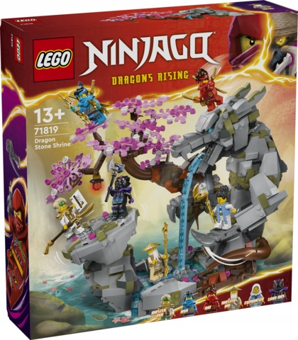 LEGO - NINJAGO - ŚWIĄTYNIA SMOCZEGO KAMIENIA - 71819 Marka LEGO