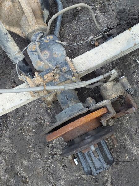 ZAWIESZENIE TYLNE MOST IVECO 2003 Producent części Iveco OE