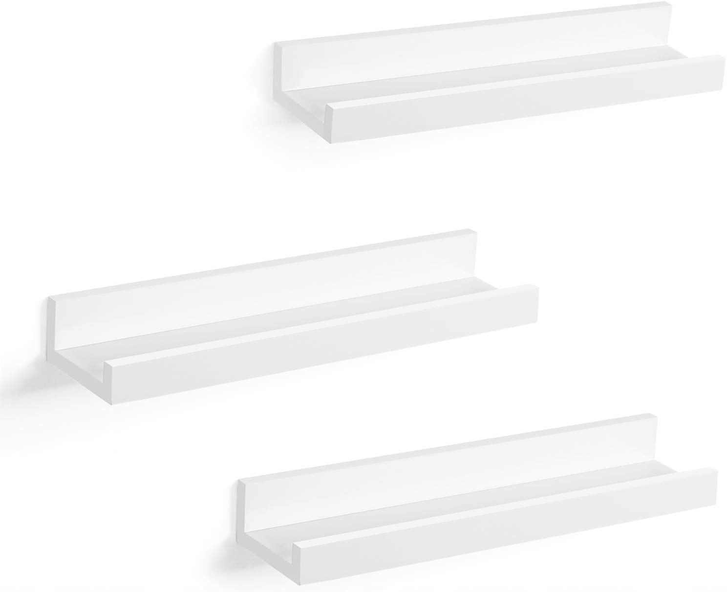 

Zestaw 3x Półka Wisząca Do Salonu, Na Książki Mdf
