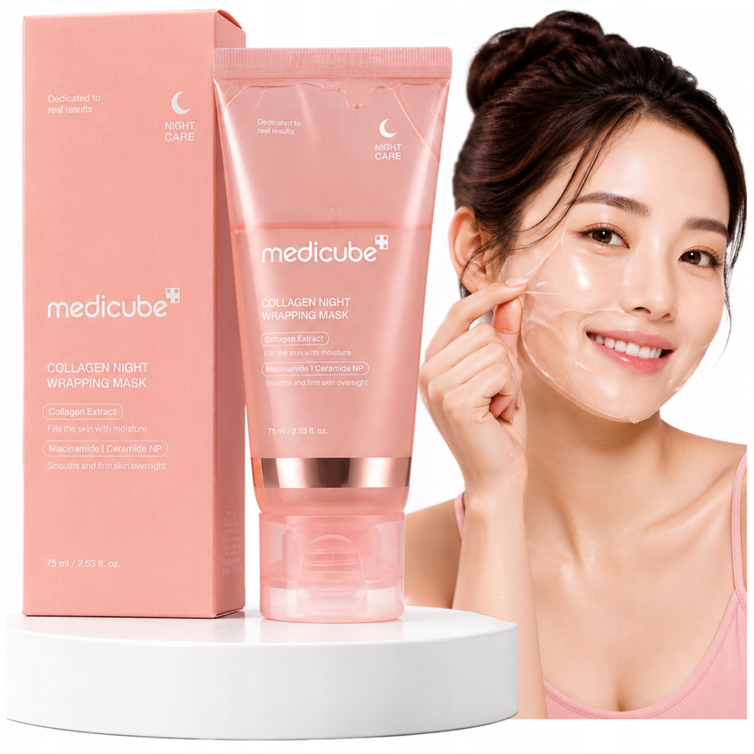 Korejská Hydrogelová Maska Medicube Collagen Night Wrapping Kolagenová