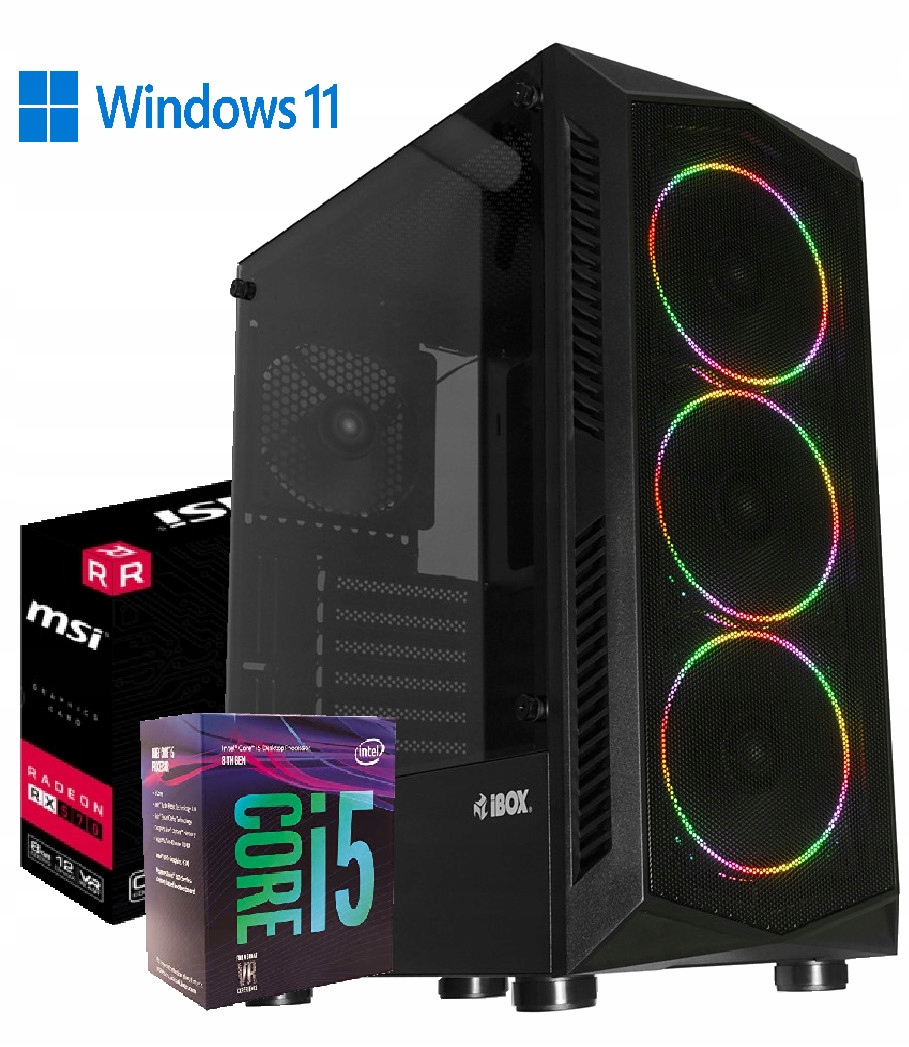 Komputery stacjonarne, AMD Radeon RX 570 - Sklepy, Opinie