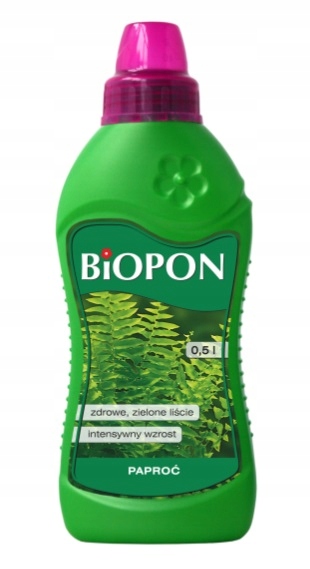 

Biopon Nawóz W Płynie Do Paproci 0,5L