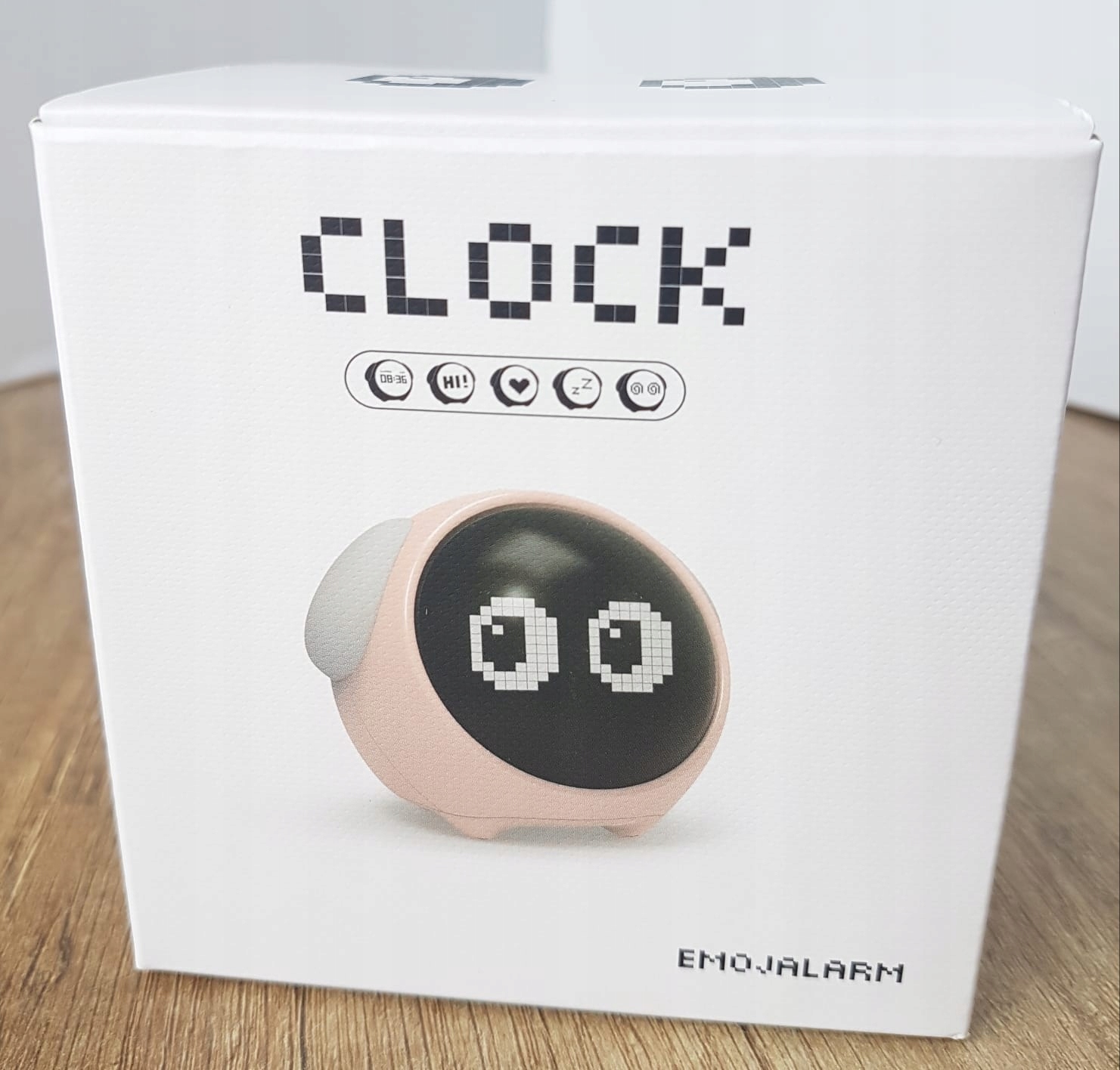 Budzik Emoji interaktywny zegar dla dziewczynki prezent Dzień Dziecka Stan opakowania oryginalne