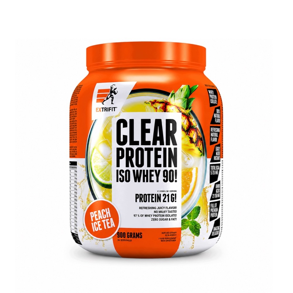 Clear Protein Iso Whey 90! 900g peach ice tea