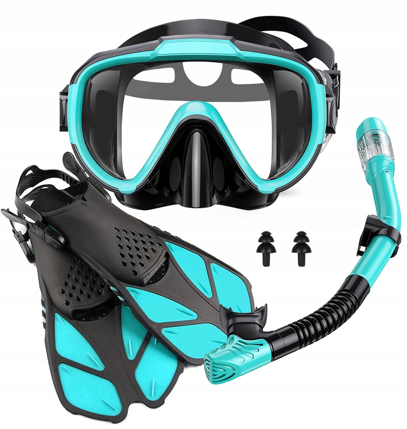 Sada Potápěčské Brýle A Dýmka Na Potápění Brýle A Šnorchl Na Šnorchlování ploutve
