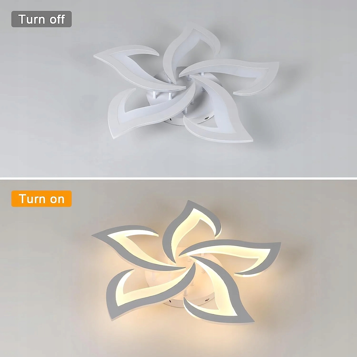 LAMPA SUFITOWA LED PLAFON NOWOCZESNY ŻYRANDOL 60W 3000K DO SYPIALNI Marka Comely