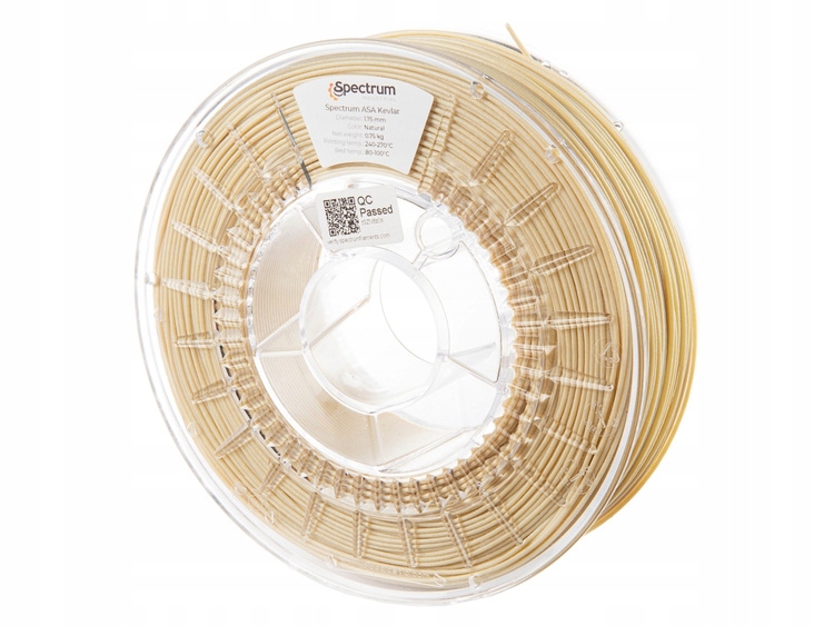 Filament Spectrum Asa Kevlar 1.75 mm Natural 0.75 kg