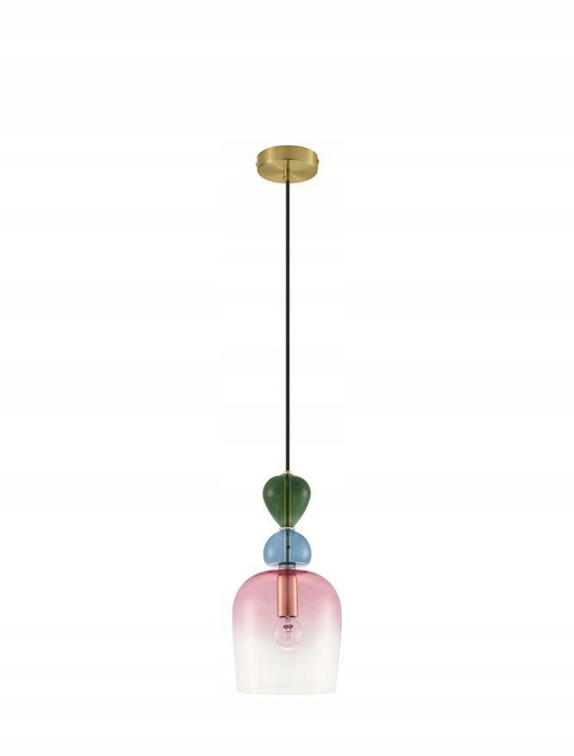 Závesné svietidlo Nova Luce Murano E14 1x5W IP20 zlaté