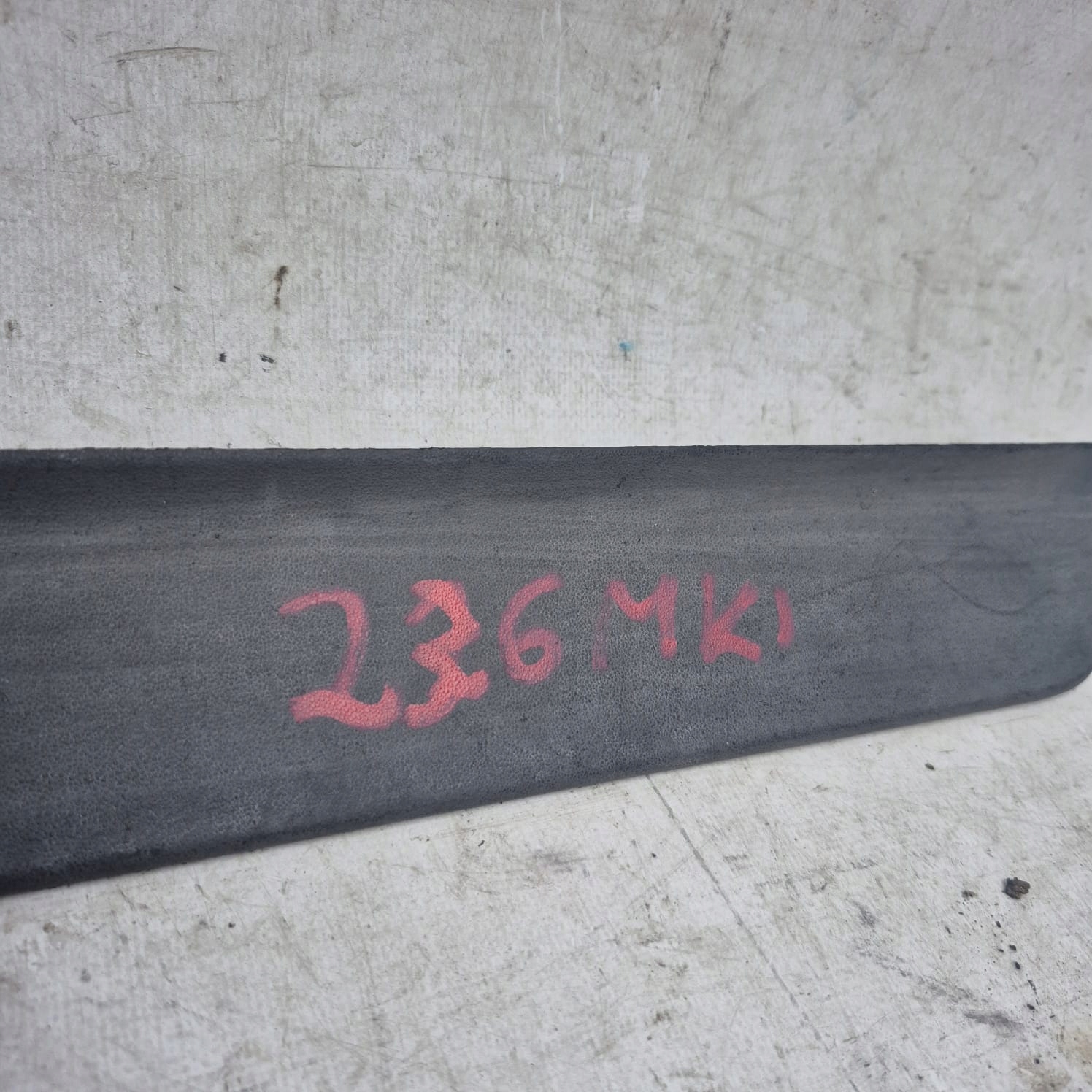 MAZDA RX-8 03-09 moulding threshold right inner CHROM
